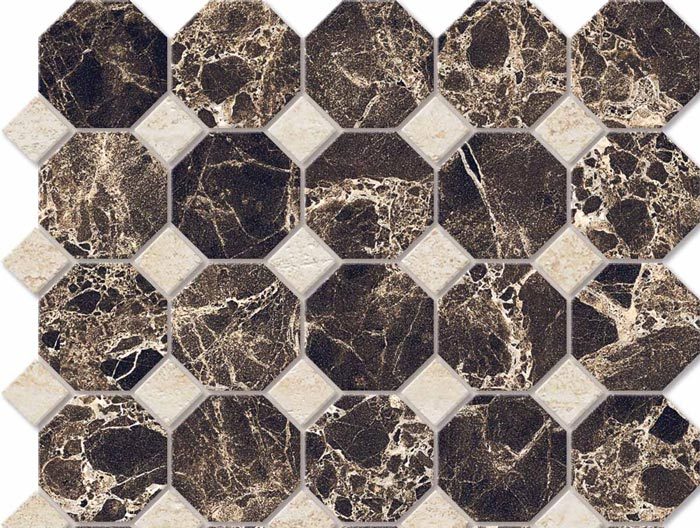 Mosaico Octagon Small EL 03 JZ 02  30x30